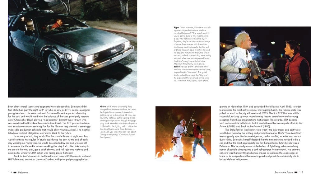 DeLorean Parts for Universal 