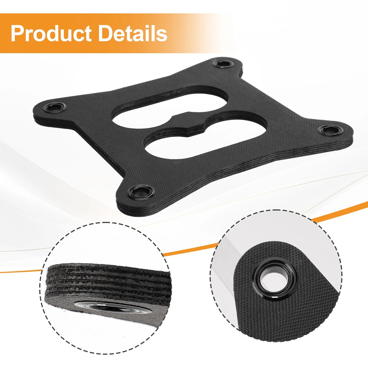 Carburetor Heat Insulator Gasket Kit 9266 for Edelbrock Performer