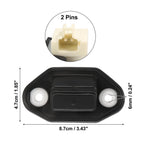 Rear Trunk Switch Button for Lexus LS430 (2003–2006) 84945-50010