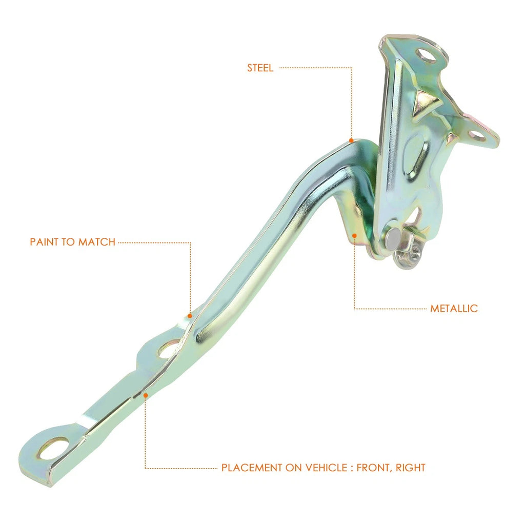 RH Steel Engine Hood Hinge for Chevy Spark (2016–2022)