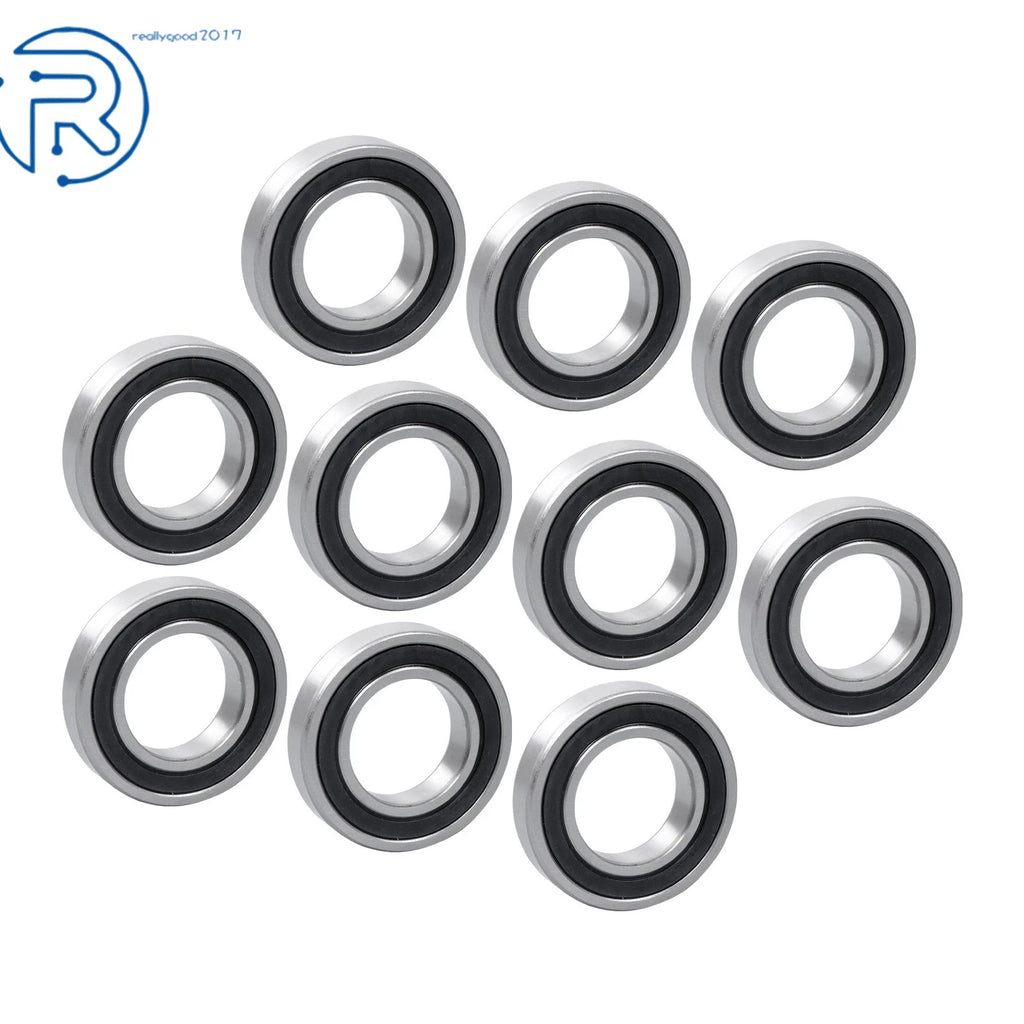 10X R20-2RS Ball Bearing for Various Applications (1-1/4" ID, 2-1/4" OD)