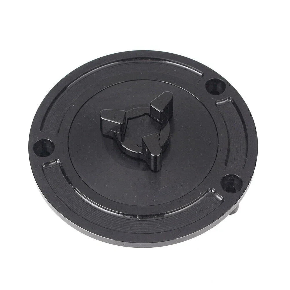 Black CNC Fuel Tank Cover Gas Cap for Kawasaki Ninja 250R 1988-2007