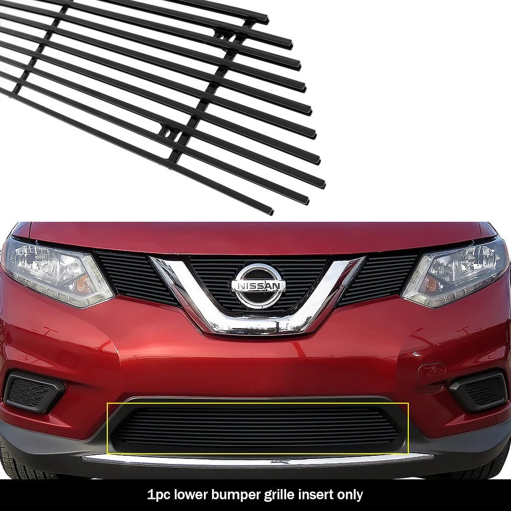 Billet Grille Insert for Nissan Rogue (2014-2016) - Black