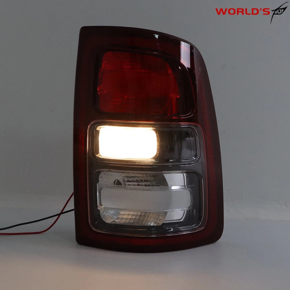 Tail Light for Dodge Ram 2500 3500 (2019–2022) Halogen Black Trim Right Side