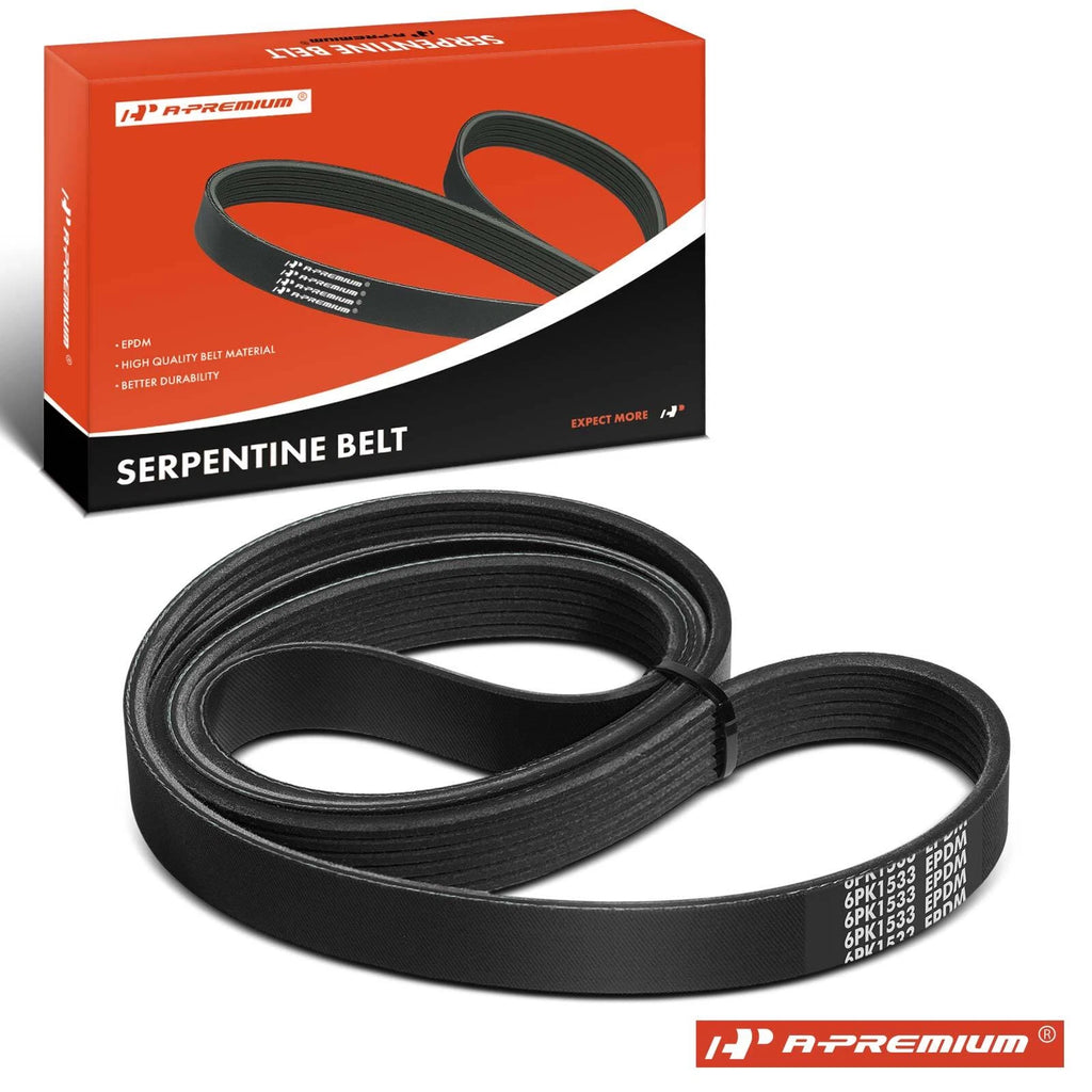 60.34 in Air Conditioning Serpentine Belt for Ford Escape (2017–2017)