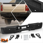 Rear Bumper for Silverado Sierra 2500/3500HD (2007–2010) w/Sensor Hole, License Lamps