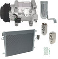 A C Compressor Kit with Condenser for Chrysler Town & Country 3.6L (2011–2016)