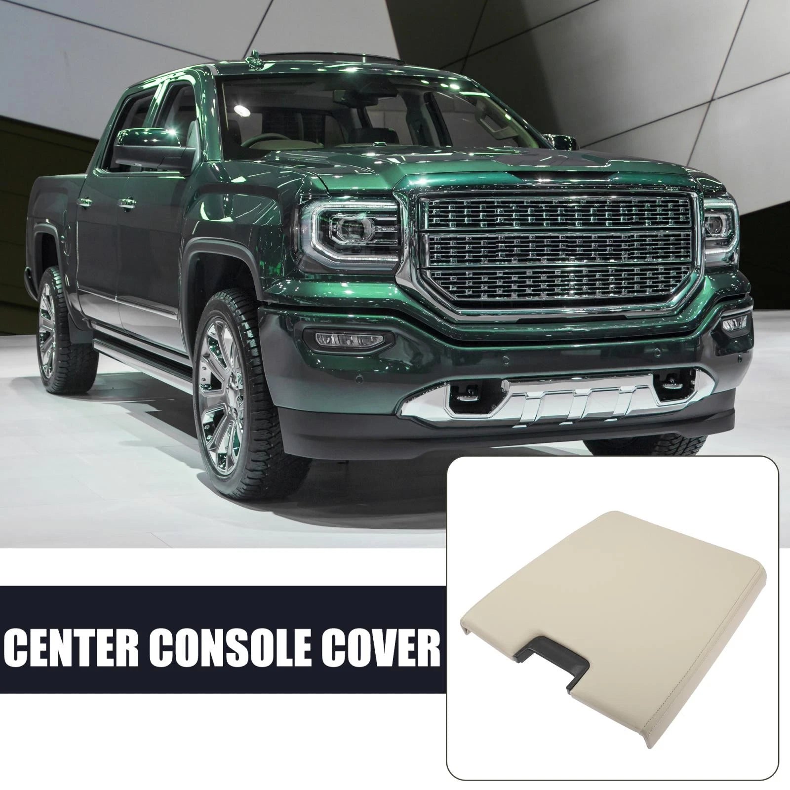 Center Console Cover for Chevrolet Silverado 1500 (2007–2013) 20864151 Beige