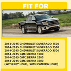 Tailgate Handle with Camera Hole for Silverado Sierra 1500 2500 (2014-2015)