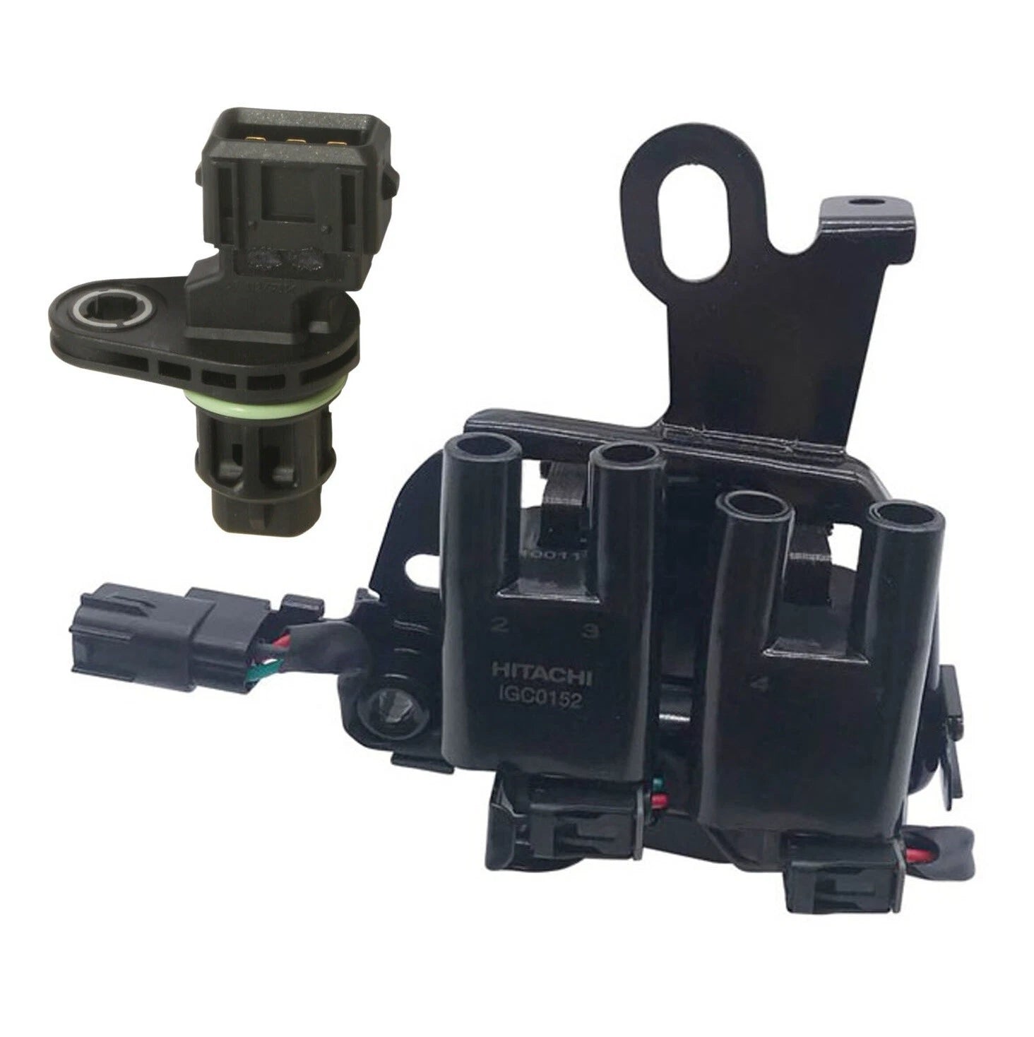 Hitachi Crankshaft Position Sensor & Ignition Coil Kit for Hyundai Kia (L4)