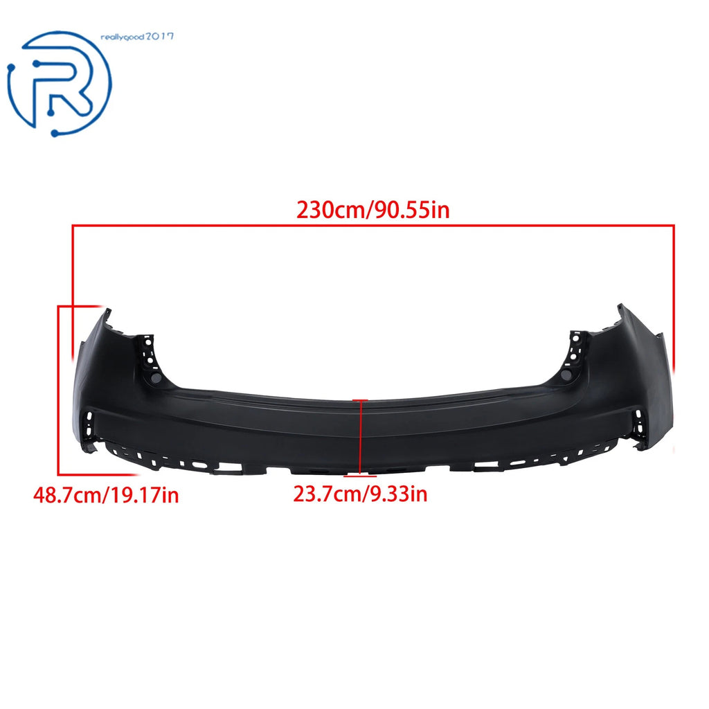 Replacement Rear Lower Bumper for Acura RDX (2017-2020) Textured