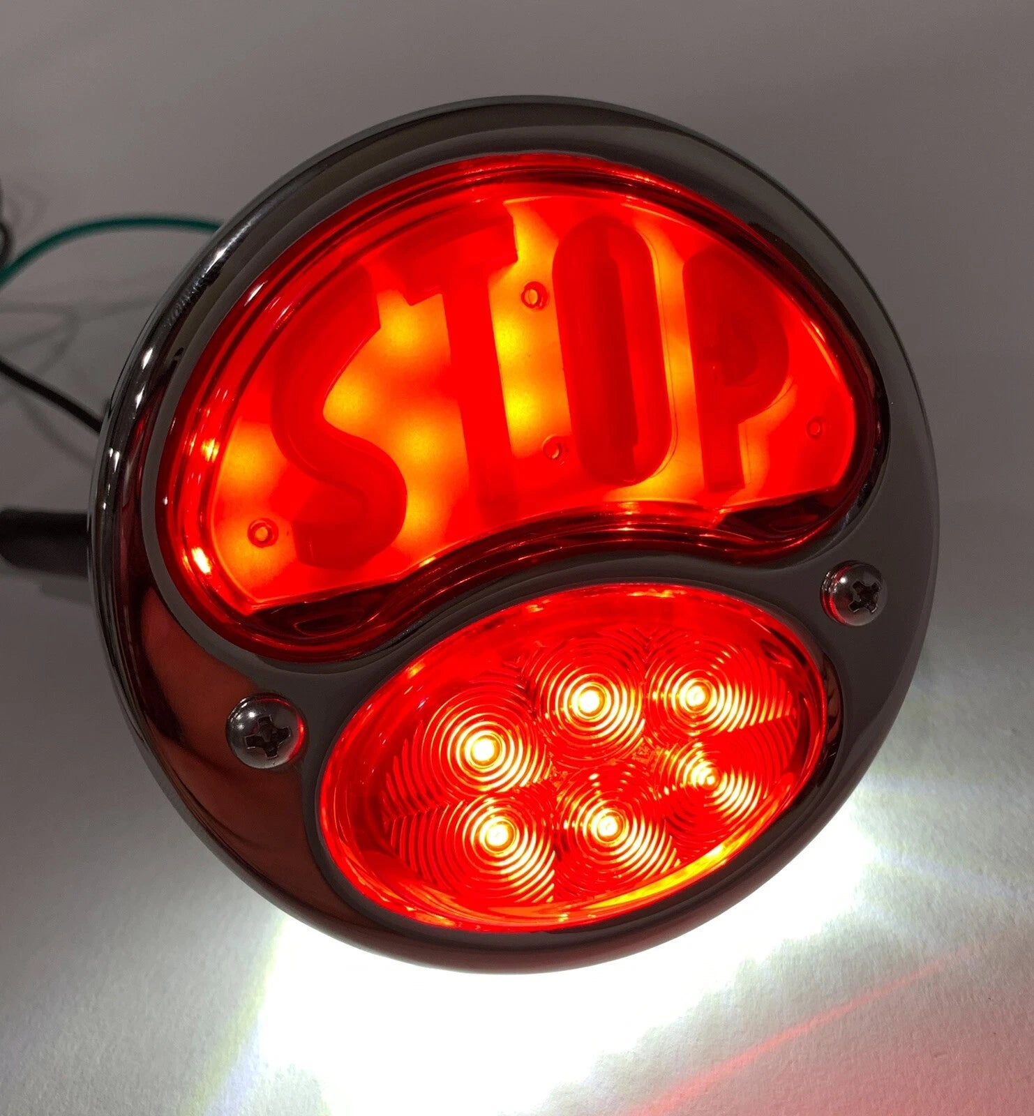 Driver Side LED Tail Light w/ Stop Lens Replacement for Ford Model A (1928–1931)