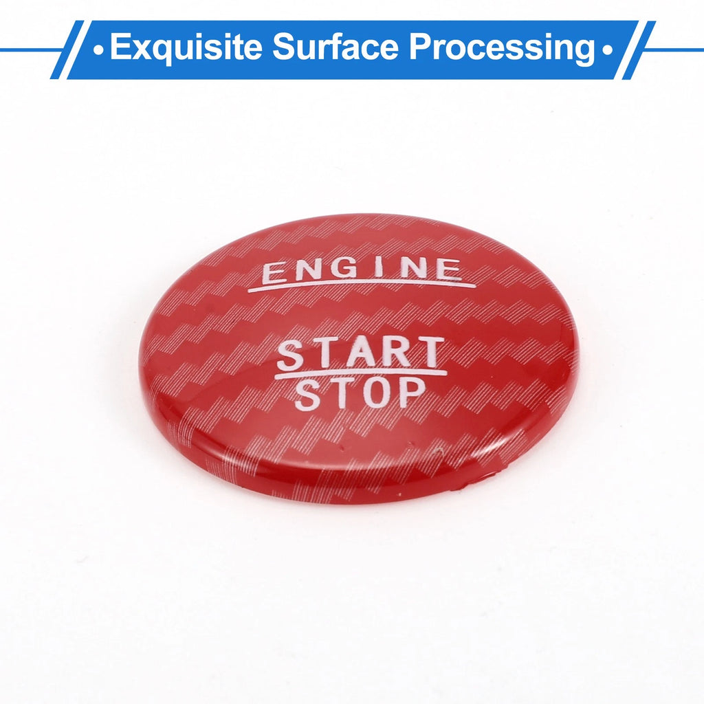 Push Start Button Cover for Mercedes Benz W176 (2013–2019) Red