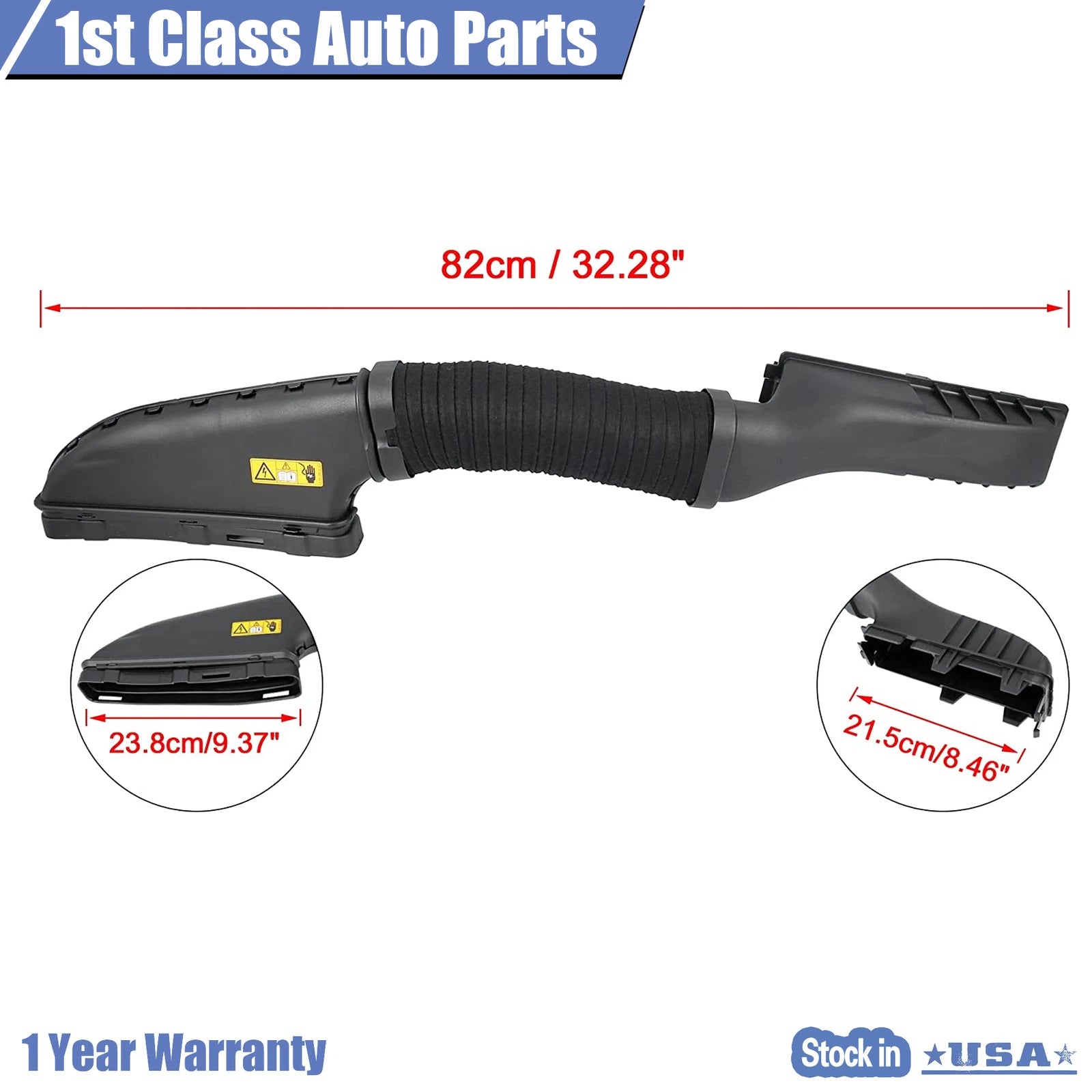 Air Cleaner Intake Duct Hose for Mercedes-Benz GLA250 CLA250 B250 (2014–2018)