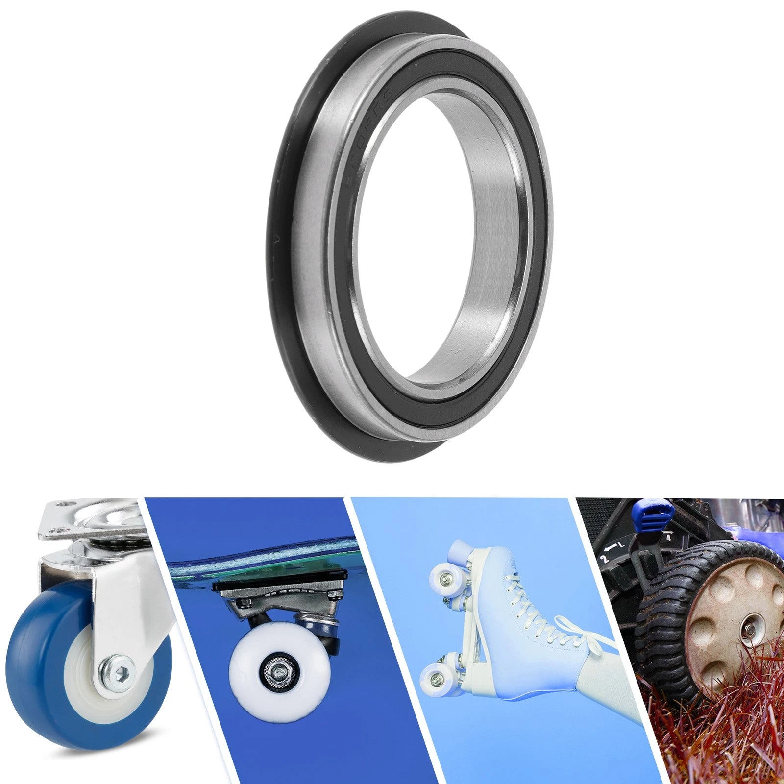 Deep Groove Ball Bearings 30x42x7mm for Various Models (6806NR2RS)