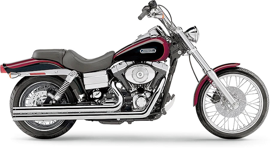 Cobra Speedster Long Exhaust for Harley Dyna Fat Bob Super Glide (2006–2011)
