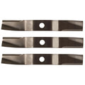 Set of 3 Replacement Lawn Mower Blades for Kubota (XHT) 70000-25004