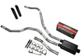 Dual Exhaust for Nissan Titan (2004–2006) 2.5 Inch Flowmaster Black Tip