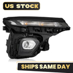 LED Headlight for Chevy Trailblazer LS (2024–2026) Right w/Halogen Signal
