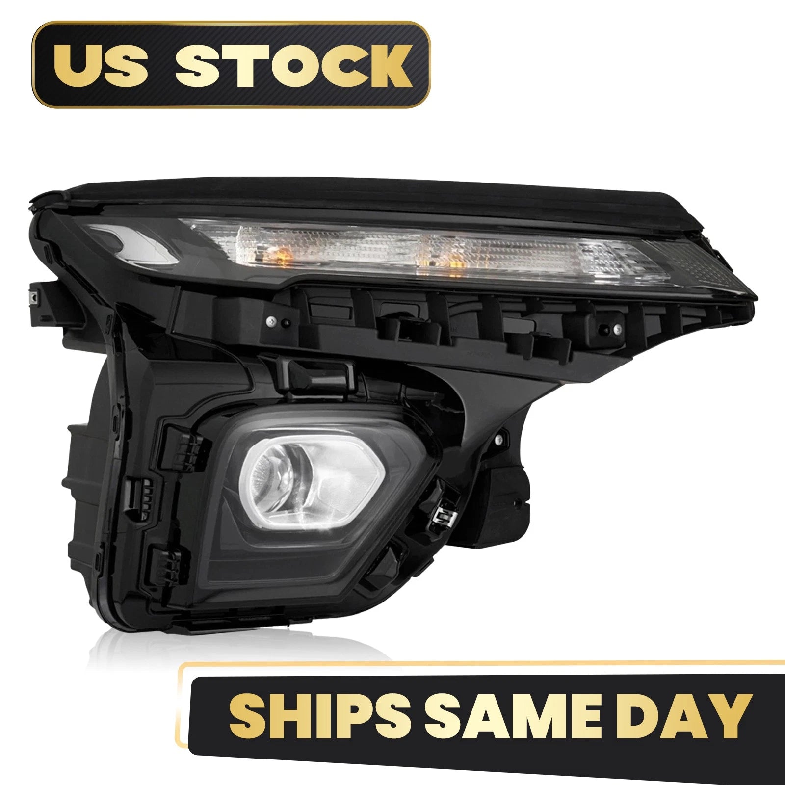 LED Headlight for Chevy Trailblazer LS (2024–2026) Right w/Halogen Signal