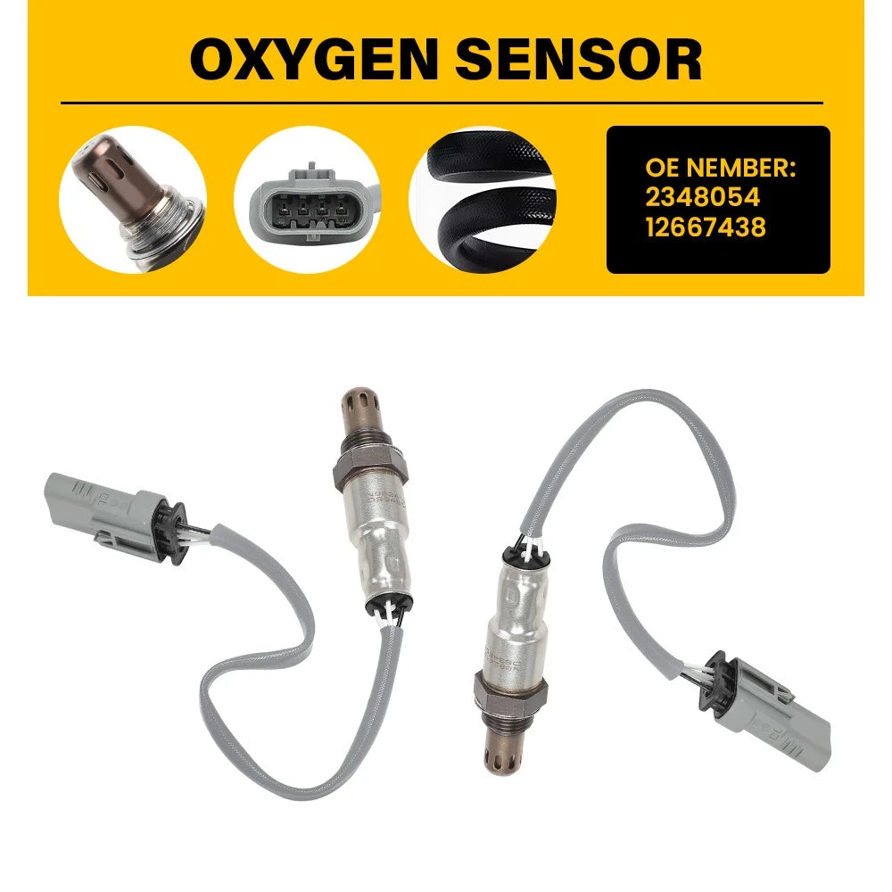 2X Oxygen O2 Sensors for GMC Acadia (2018–2023) V6 3.6L