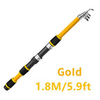 Fishing Rod Combo with Reel for Lake and Outdoor Fishing