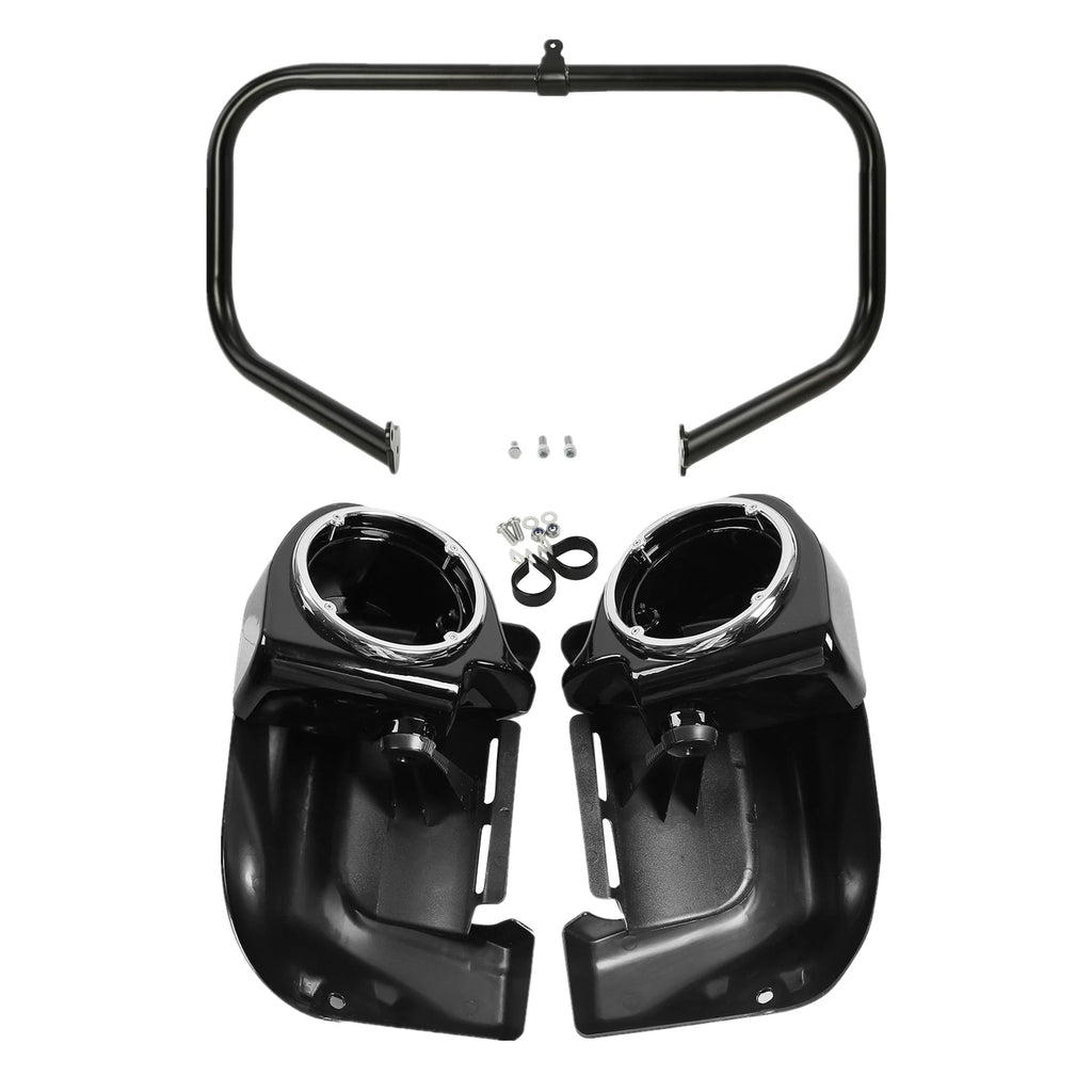 Lower Vented Leg Speaker Pods for Harley Touring (2009–2013) 6.5''