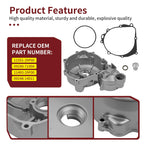 Left Side Engine Stator Magneto Cover Case for Suzuki DRZ400 (2000-2023)