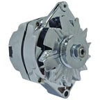 Alternator for Delco 10SI (65 AMP) Chrome Self-Exciting 