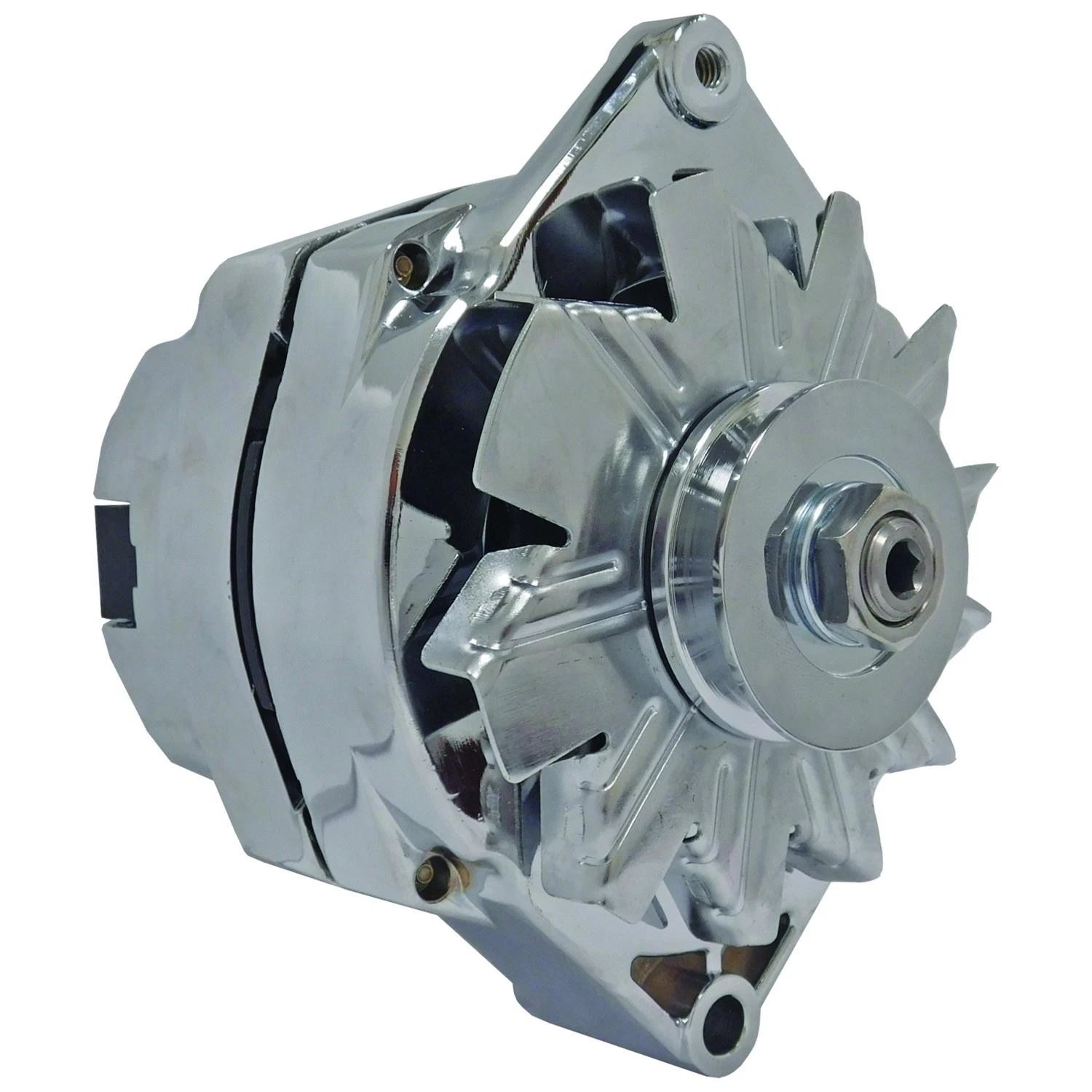Alternator for Delco 10SI (65 AMP) Chrome Self-Exciting 