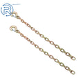 Set of 2 Trailer Safety Chains with Clevis Slip Hooks (26500lbs)