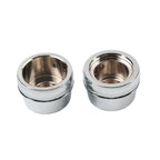 Front Axle Cap Nut Covers for Harley Touring Road King Electra Glide (2000-2007)