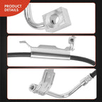 2X Front Brake Hydraulic Hose for Jeep Wrangler JK (2011–2014)