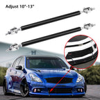 Adjustable Bumper Support Stabilizer Splitter Bar for Infiniti G37 (2008–2013)