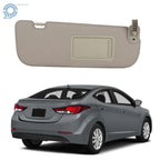 Front Right Sun Visor & Makeup Mirror for Hyundai Elantra MD (2011–2015) Beige
