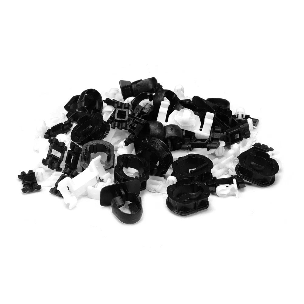 80Pcs Plastic Mounting Clips for Mercedes CLK C208 A208 (1997–2002)