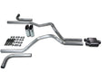 Dual Exhaust Kit for Ford F-150 (1987–1997) 2.5" Side Exit Slash Tips