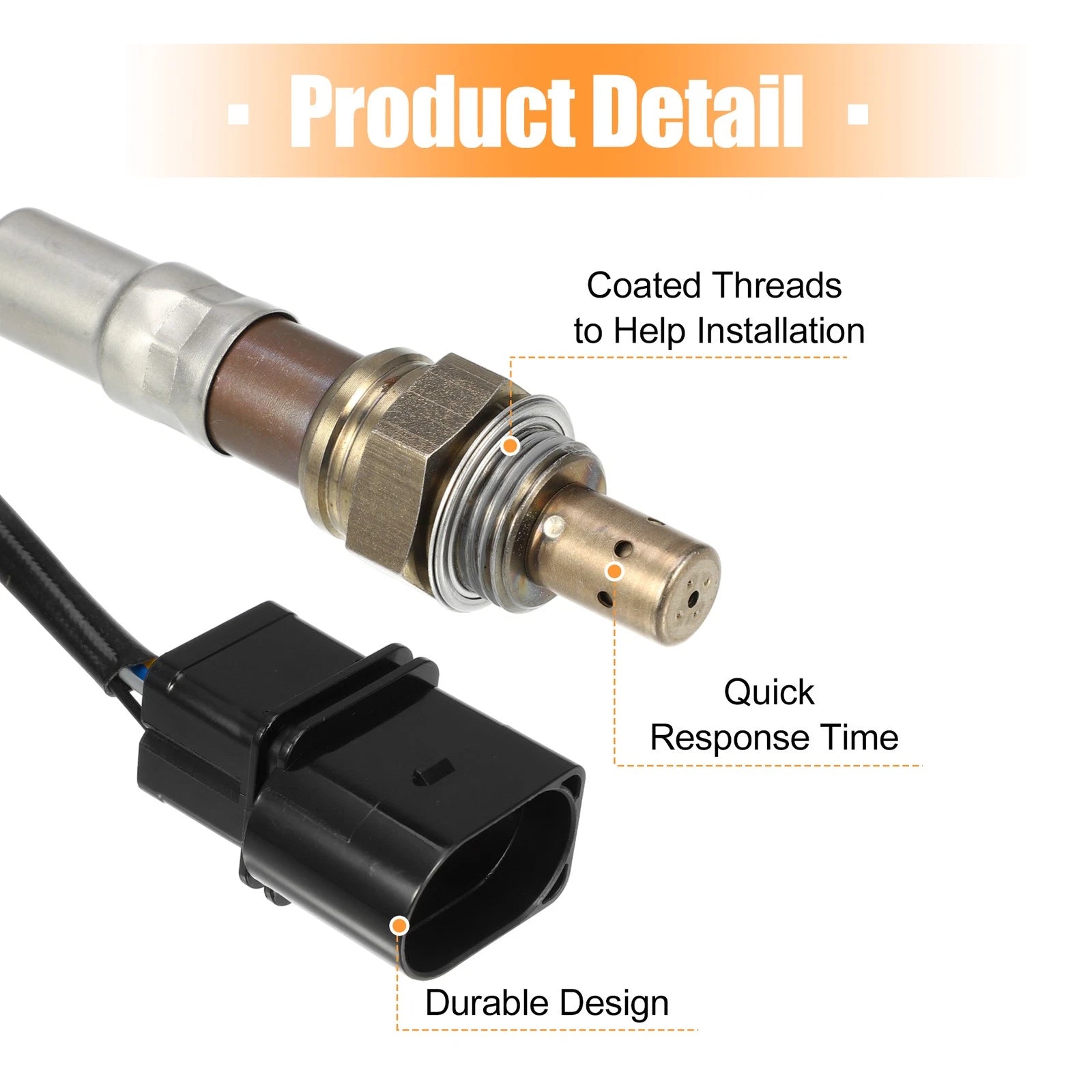 O2 Oxygen Sensor No. 3921023700 for Hyundai Elantra, Kia Spectra (2004–2009)