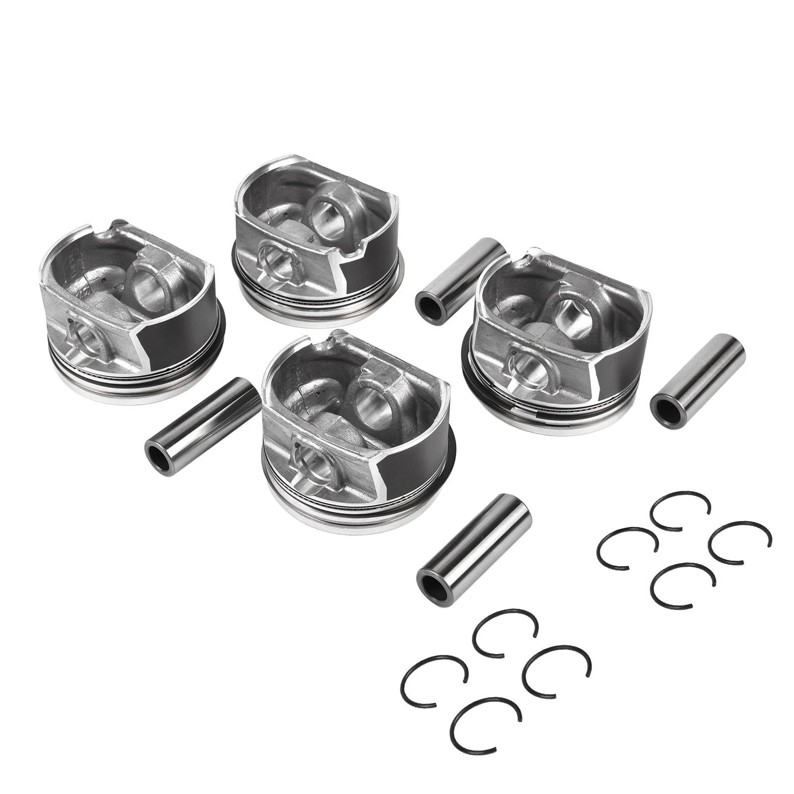 Set of 4 Pistons for Audi A4 VW Passat Golf GTI Jetta 2.0T (2005–2010)