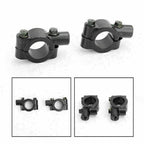 8mm M8 Handlebar Mirror Mount Clamp for Universal Motorbike (CW)