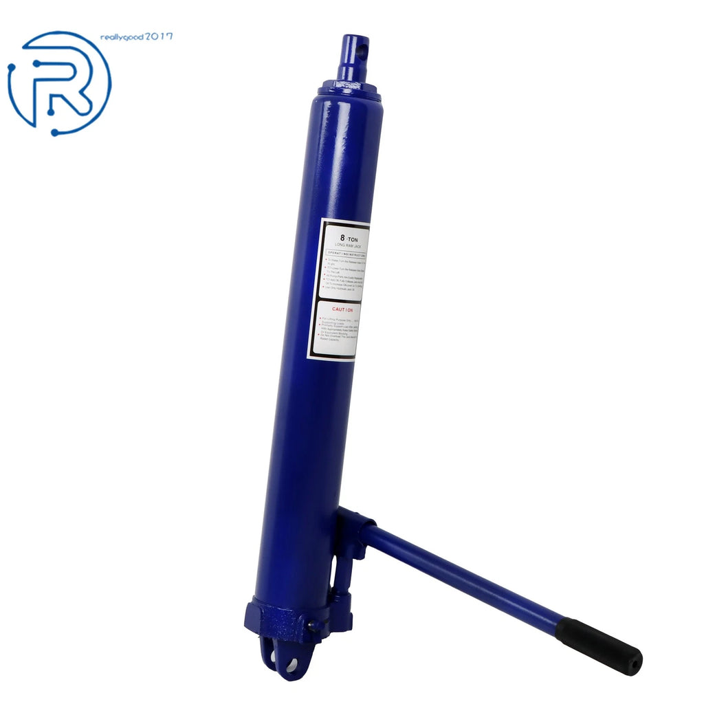 8 Ton Long Ram Hydraulic Jack for Auto Shop Cherry Crane