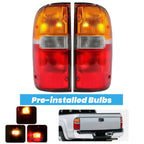Tail Lights for Toyota Tacoma (1995–2000) 95-00, Left & Right, with Bulbs