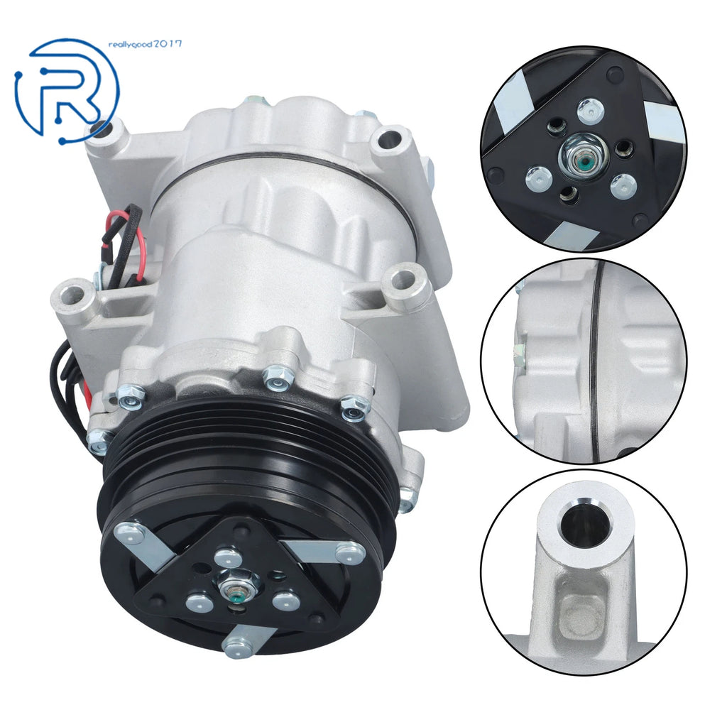 A/C Compressor with Clutch for Honda Civic (1994-2000) CR-V (1997-2001)
