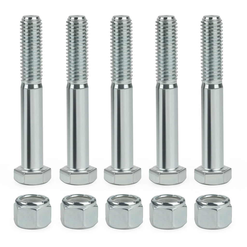 Replacement Shear Bolt Kit 5 Grade 5 Bolts & 5 Nuts for Automotive