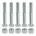 Replacement Shear Bolt Kit 5 Grade 5 Bolts & 5 Nuts for Automotive