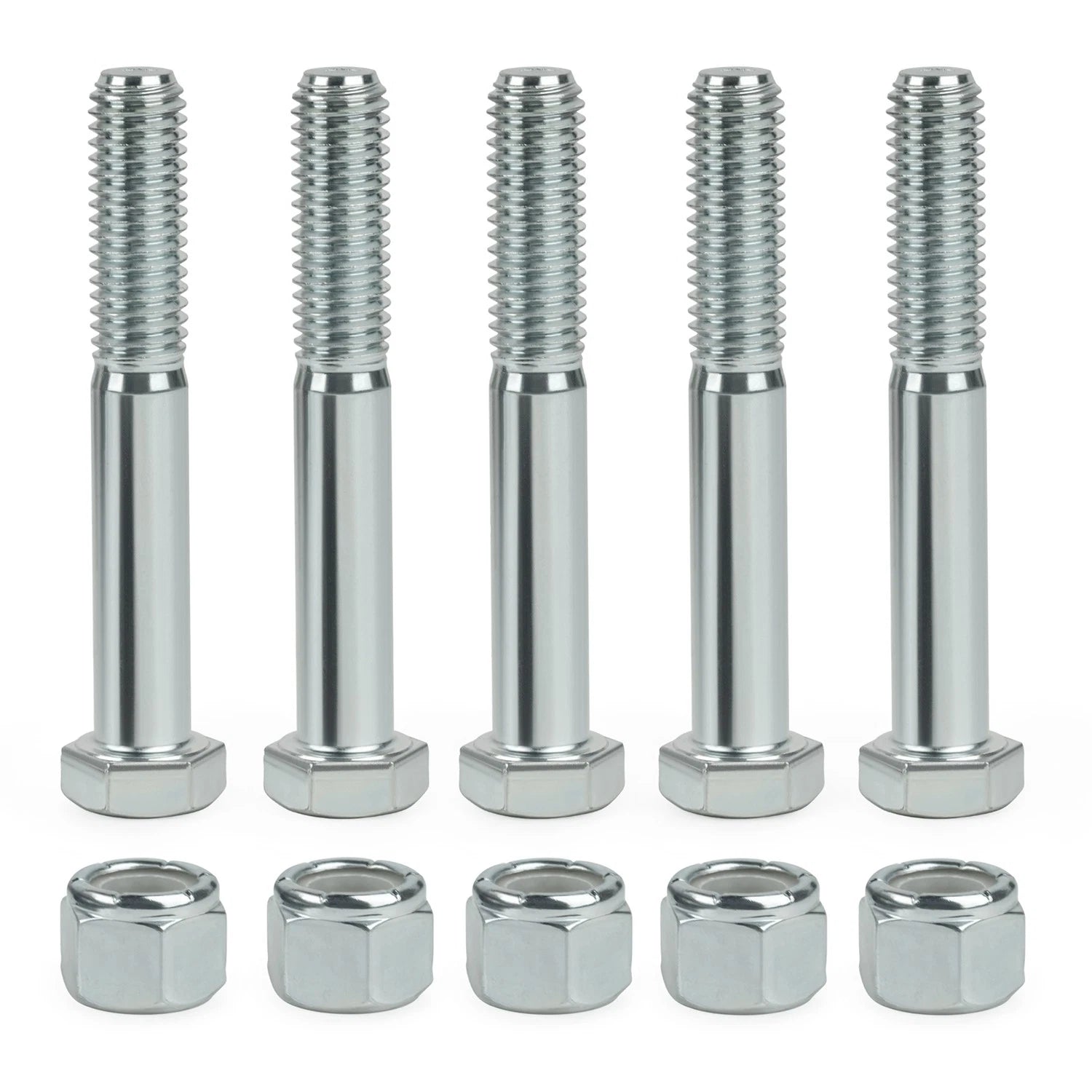 Replacement Shear Bolt Kit 5 Grade 5 Bolts & 5 Nuts for Automotive