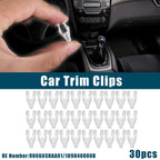 30X Retainer Fitting Fastener Clip for Honda (No. 90666SDAA01)