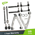 Set of 10 Control Arm Ball Joints Tie Rod Ends Sway Bar Links for Hummer H3 (2006–2010)