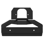 Rear License Plate Bracket for Ford Bronco Tailgate (1966–1977) Black Steel