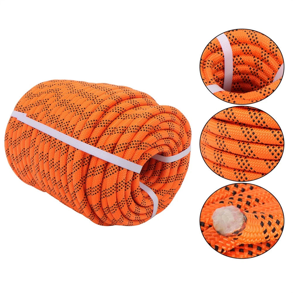 1/2" Polyester Braided Arborist Rope 150' (Rigging, 6500 Lbs)
